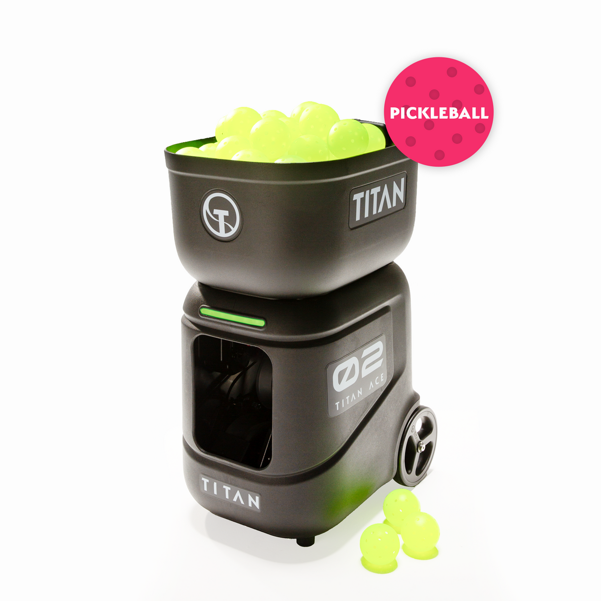 Titan ACE Pickleball Machine - Titan Ball Machines